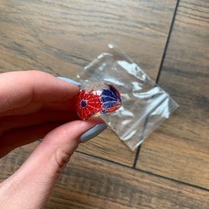 (3/$10) Floral Resin Ring